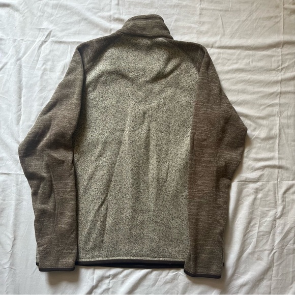 Patagonia Brown/Tan Better Sweater 1/4 Zip - Picture 2 of 3